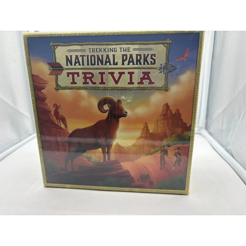 Underdog Games Trekking The National Parks Trivia Board Game NEW SEALED Family